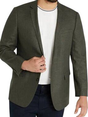 NEW JOHNNY BIGG Stretch Blazer Fern Green Men’s 54